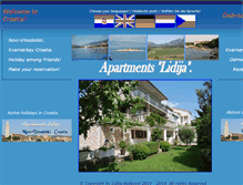 Tablet Screenshot of apartments-lidija.eu